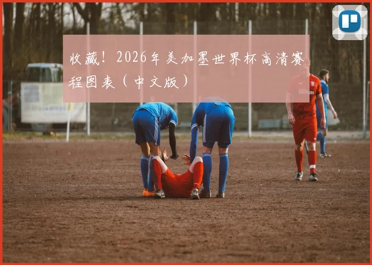 收藏！2026年美加墨世界杯高清赛程图表（中文版）
